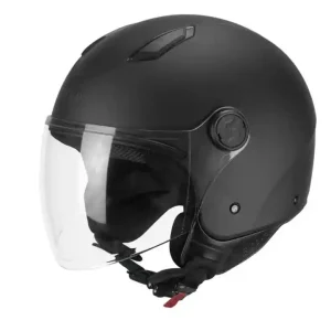Casco demi jet ska-p 1lha luke mono nero opaco taglia s Offerta Del Giorno