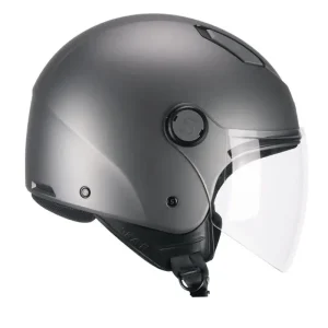 Casco demi jet ska-p 1lha luke mono antracite satinato lucido taglia s Spedizione Gratuita