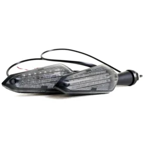 COPPIA INDICATORI DIREZIONE LED FUME' EVOTECH MV AGUSTA STRADALE 800- Spedito Oggi
