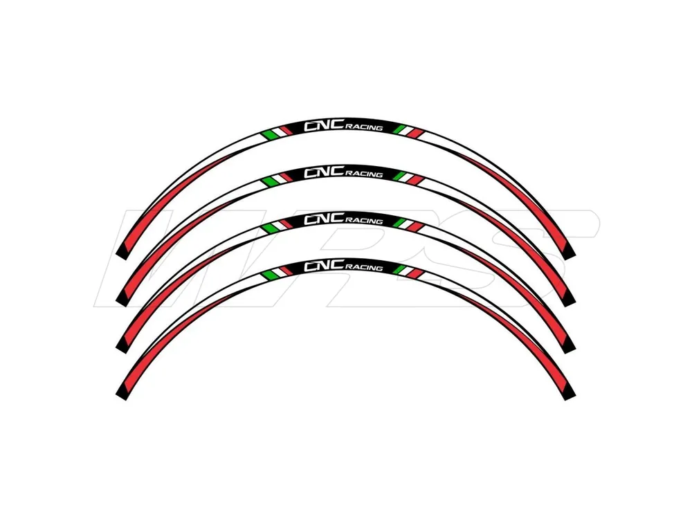 KIT ADESIVI RUOTA 17 POLLICI CNC RACING DUCATI MULTISTRADA 1200 S TOURING 2013-14- Economico