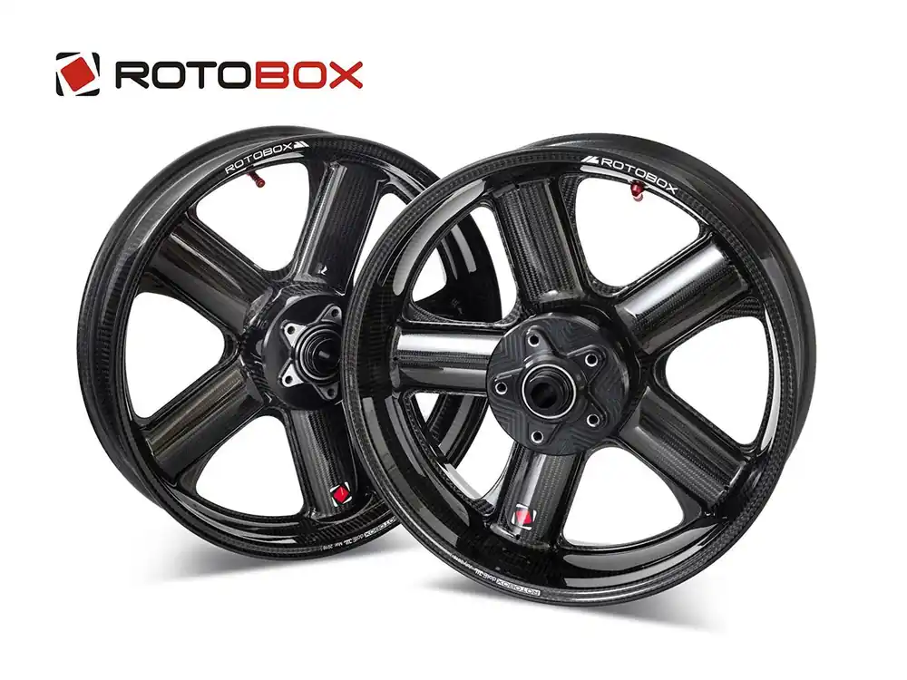 Prezzo Di Fabbrica COPPIA CERCHI CARBONIO ROTOBOX RBX2 DUCATI PANIGALE 899 / 959-