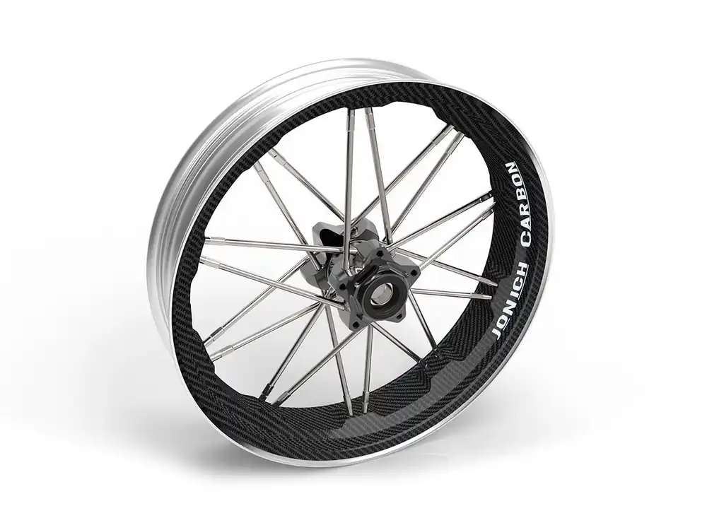 Prezzo Basso CERCHIO ANTERIORE CARBON R3.50X17 5 FORI JONICH DUCATI SUPERSPORT 939 2017-2020-