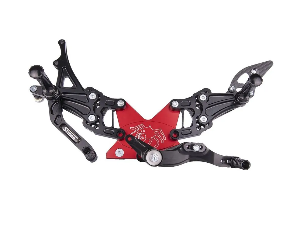 PEDANE ARRETRATE CAMBIO NORMALE / ROVESCIATO SPIDER HONDA CBR 600 RR 2024-2025- Non Perdere