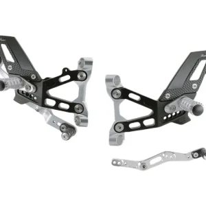 Novità PEDANE REGOLABILI POGGIAPIEDE SNODATO LIGHTECH BMW S 1000 RR 2019-2025-