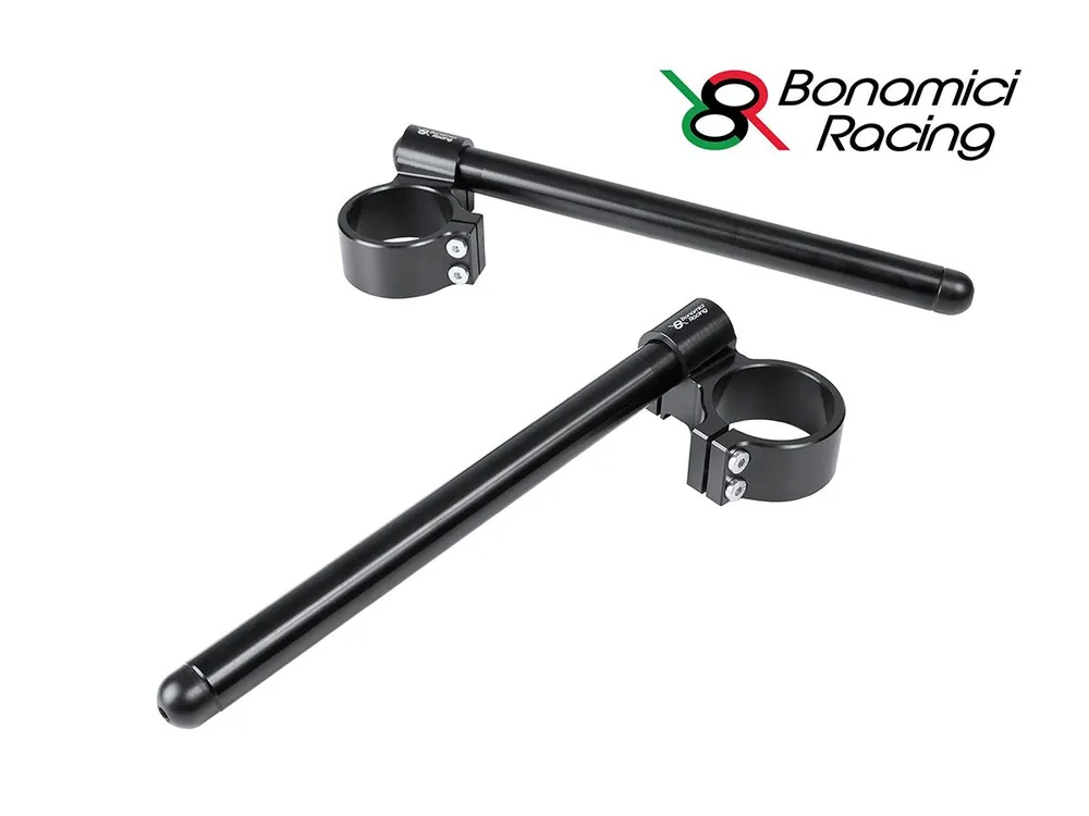 Compra Adesso COPPIA SEMIMANUBRI BONAMICI RACING RIALZATI 50MM UNIVERSALI-