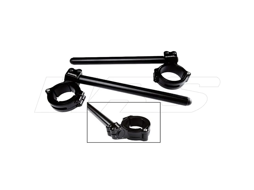 Popolare COPPIA SEMIMANUBRI REGOLABILI ACCOSSATO CON GUSCIO 6-10 GRADI KAWASAKI ZX-7R 1996-2003-