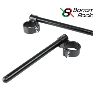 COPPIA SEMIMANUBRI BONAMICI RACING RIALZATI 48MM UNIVERSALI- Consegna Rapida