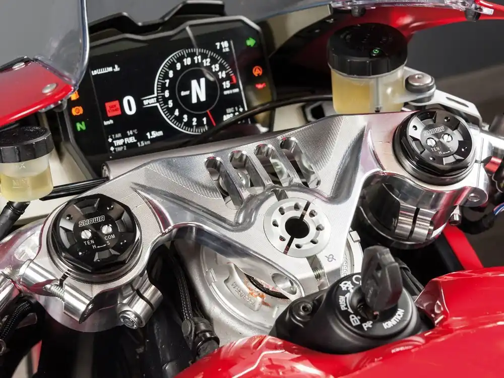PIASTRA STERZO SUPERIORE BONAMICI RACING DUCATI PANIGALE V2 2020-2024- Prezzo Di Fabbrica