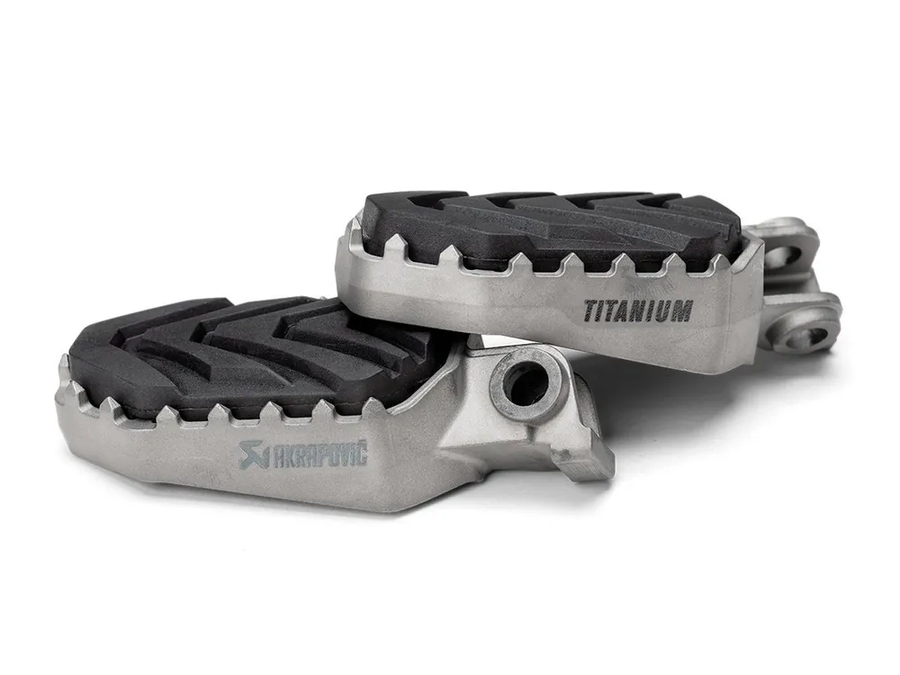 Soddisfatti O Rimborsati SET PEDANE TITANIO AKRAPOVIC KTM 690 ENDURO R 2008-2025-
