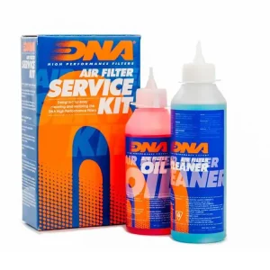 KIT PULIZIA OFFICINA DNA LAVAGGIO FILTRI ARIA DETERGENTE + LUBRIFICANTE- Saldi