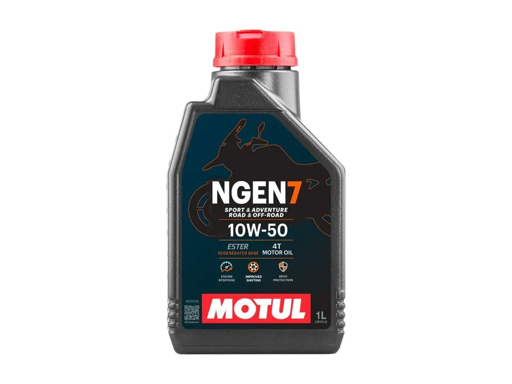 Compra Oggi Stesso OLIO MOTORE SINTETICO NGEN7 10W50 4T MOTUL 1LT-
