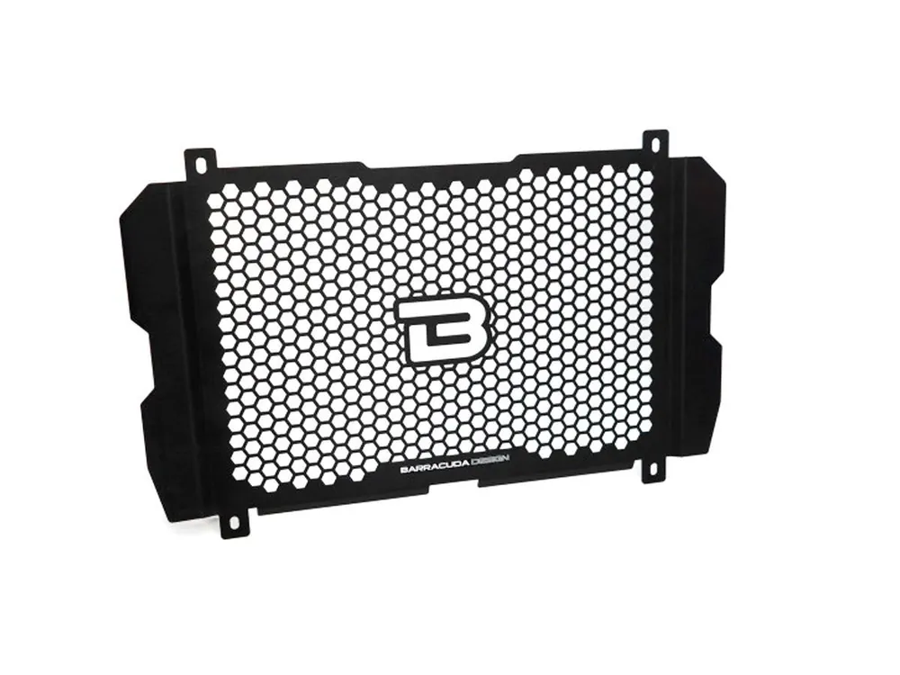 COVER RADIATORE ALLUMINIO NERO BARRACUDA KAWASAKI Z 900 2017-2025- Spedizione Gratuita