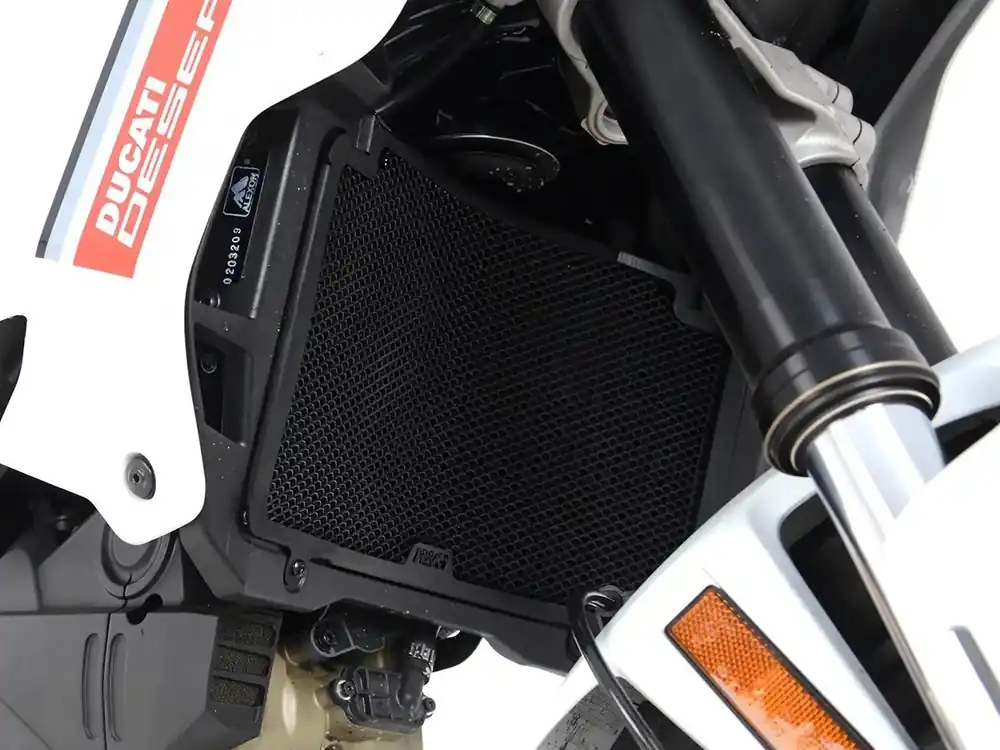 GRIGLIA PROTEZIONE RADIATORE R&G DUCATI DESERTX 2022-2025- Offerta Lampo