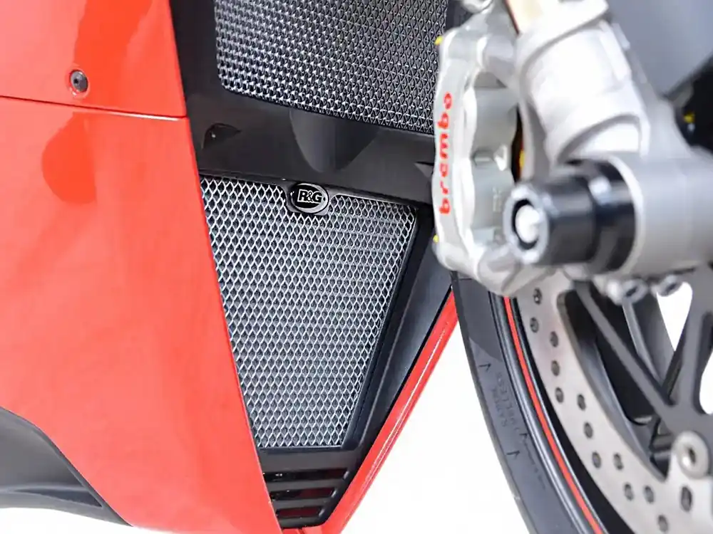 Solo Oggi KIT GRIGLIA PROTEZIONE RADIATORE ACQUA + OLIO R&G DUCATI PANIGALE V4 / S / SPECIALE 2018-2024-