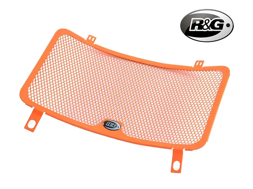 Pagamento Sicuro GRIGLIA PROTEZIONE RADIATORE ACQUA ARANCIO R&G KTM DUKE 890R 2020-2022 (CON MODIFICA)-