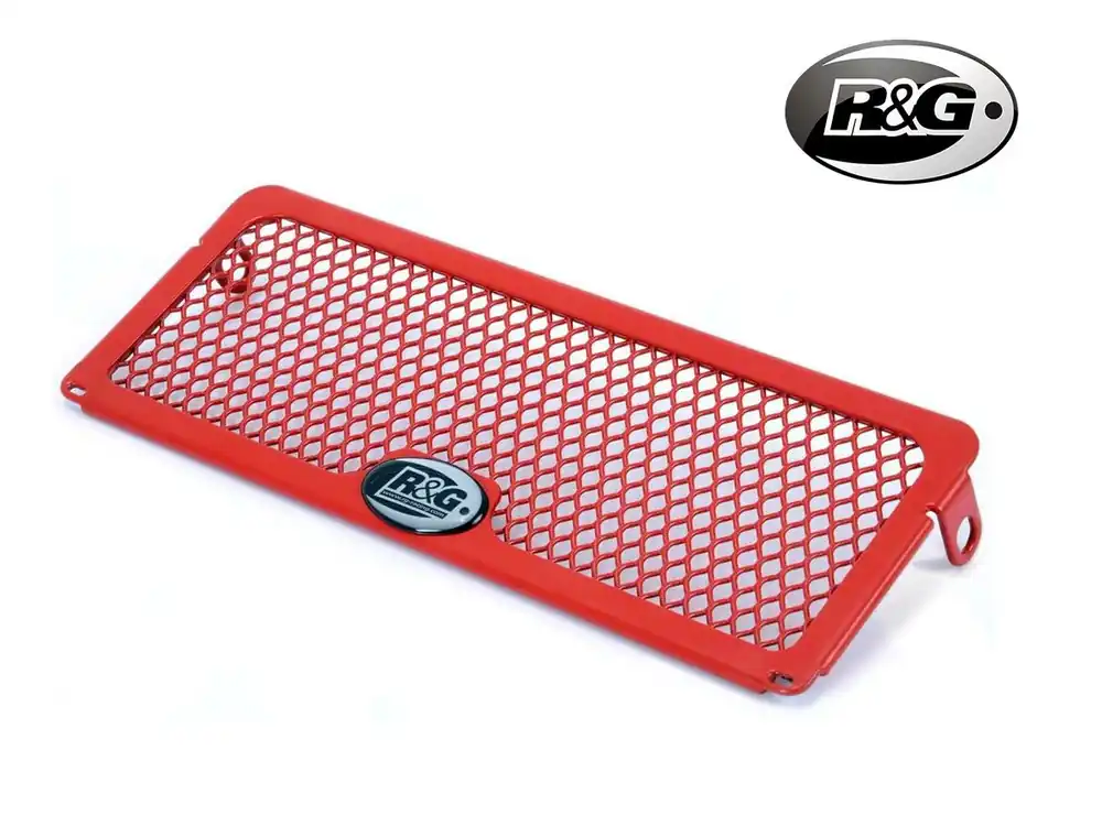 GRIGLIA PROTEZIONE RADIATORE OLIO ROSSO R&G DUCATI MULTISTRADA 1200 ENDURO 16-18- Compra Adesso