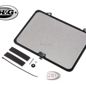 Reso Gratuito GRIGLIA PROTEZIONE RADIATORE ACQUA NERO R&G YAMAHA XJ6 N 2014-2016-