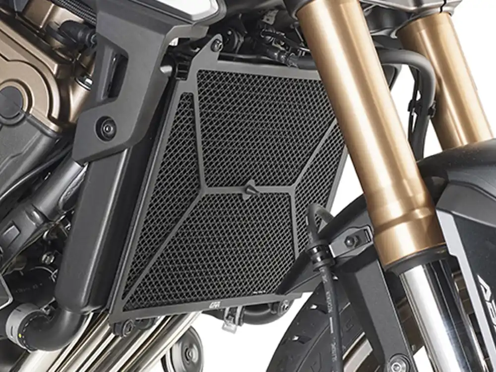 PROTEZIONE RADIATORE ACCIAIO INOX NERO GIVI HONDA CB 650 R 2021- Pagamento Sicuro