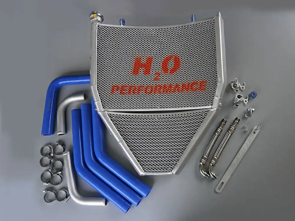 Spedito Oggi RADIATORE MAGGIORATO ACQUA + OLIO H2O PERFORMANCE YAMAHA YZF R9 2025-2026-