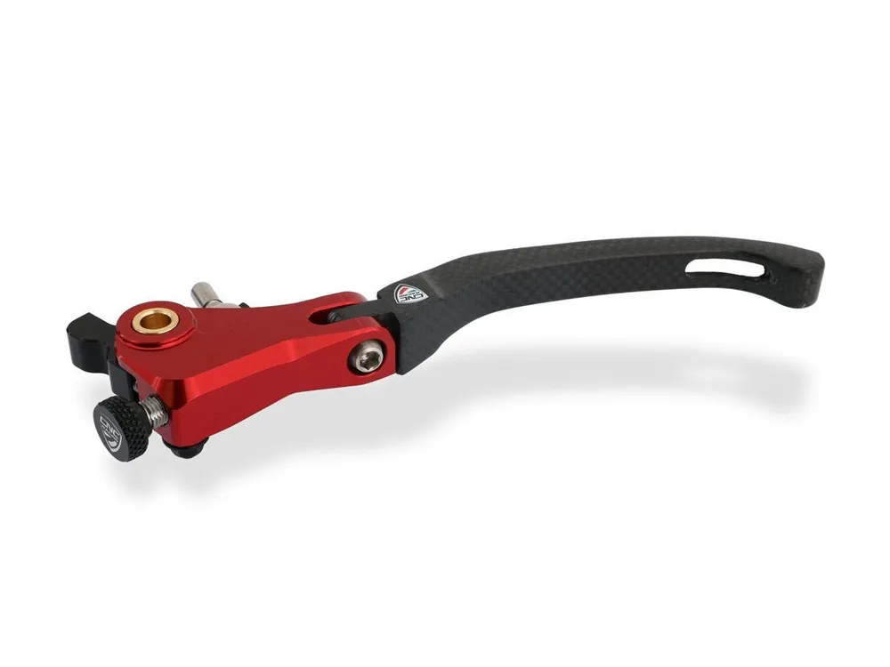 LEVA FRIZIONE PIEGHEVOLE RED RACE CARBON CNC RACING DUCATI HYPERMOTARD 950 / SP 2019-2022- Subito Disponibile