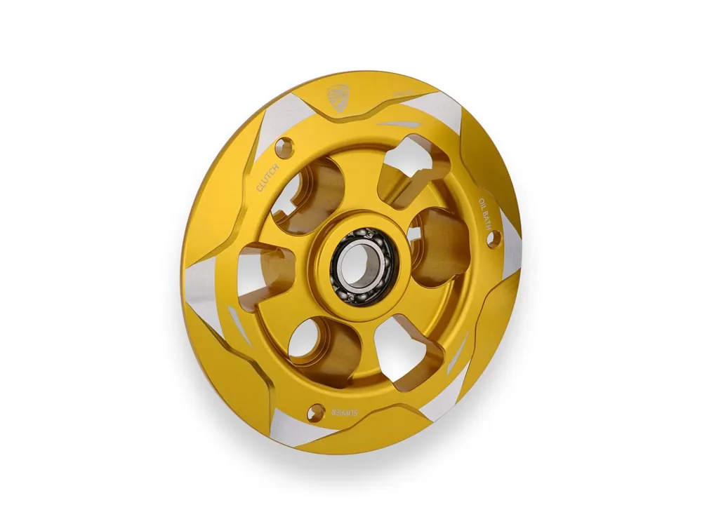 Reso Gratuito PIATTELLO SPINGIDISCO FRIZIONI OLIO BICOLOR CNC RACING DUCATI MULTISTRADA V4 RALLY / PIKES PEAK 2022-2024-