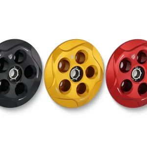 Esclusivo PIATTELLO SPINGIDISCO FRIZIONI OLIO CNC RACING DUCATI SPORT TOURING ST3 / ST4-