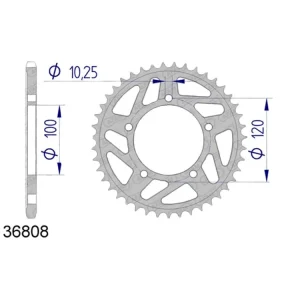 Spedito Oggi CORONA ALLUMINIO 520 AFAM APRILIA RSV4 R / RF / RR 2009-2020-
