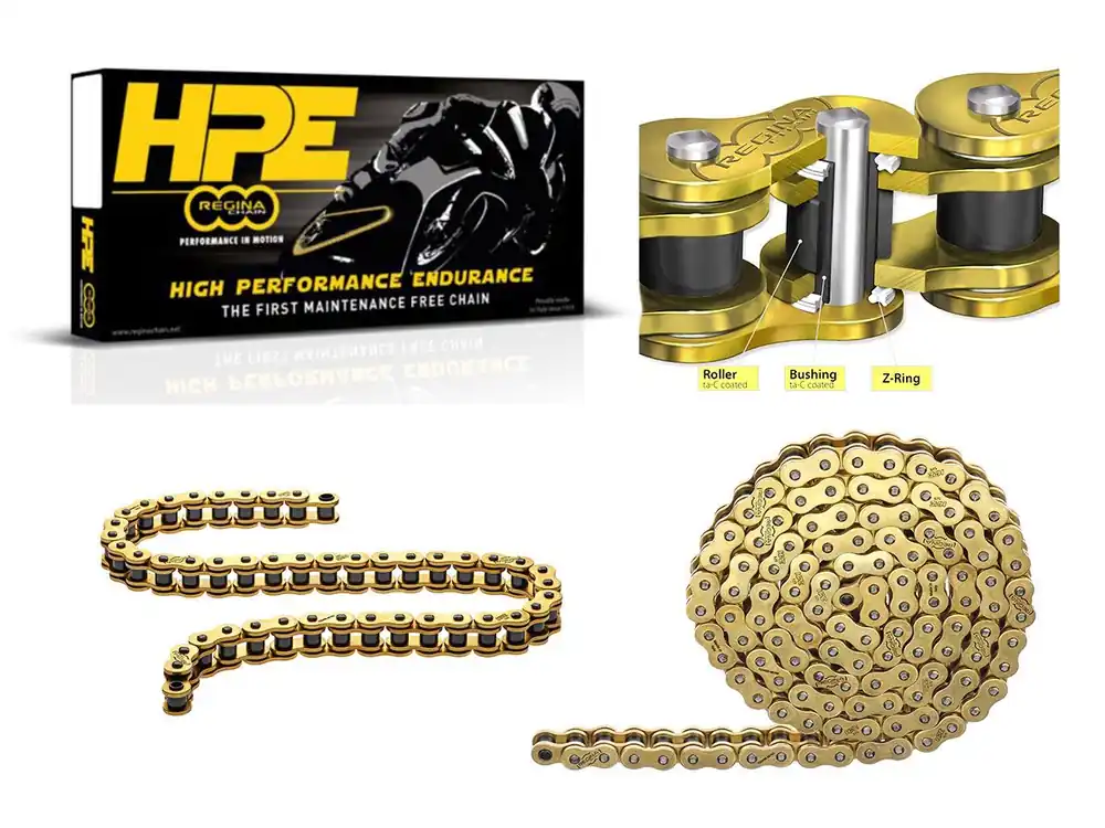 CATENA TRASMISSIONE REGINA 137HPE 124 MAGLIE PASSO 525 "ZERO MANUTENZIONE"- Ultime Pezzi
