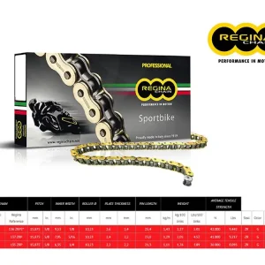 CATENA REGINA 137ZRP PASSO 525 TRIUMPH AMERICA 900 07-12- Super Prezzo