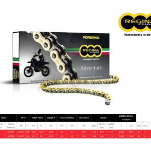Esclusivo CATENA REGINA 135ZRE PASSO 520 HUSQVARNA 701 SUPERMOTO / ENDURO 16+-