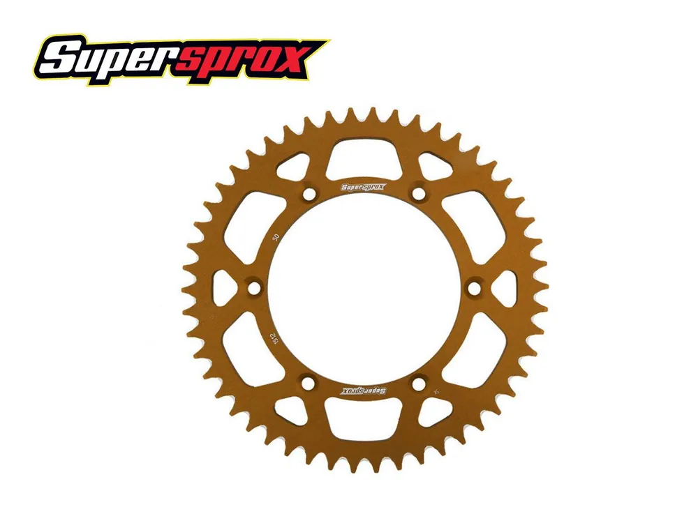 CORONA PASSO 520 ALLUMINIO 53 SUPERSPROX BRONZO HONDA CR 125 125 2001-2001- Compra Adesso