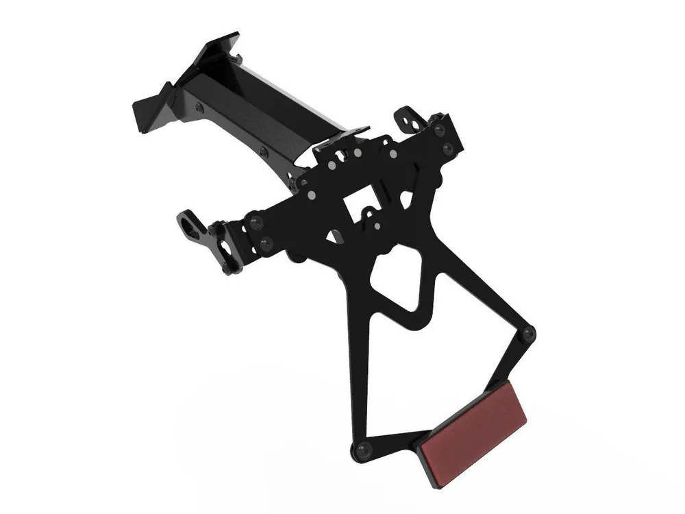KIT PORTA TARGA REGOLABILE DBK DUCATI STREETFIGHTER V2 2022-2024- Spedizione Espresso