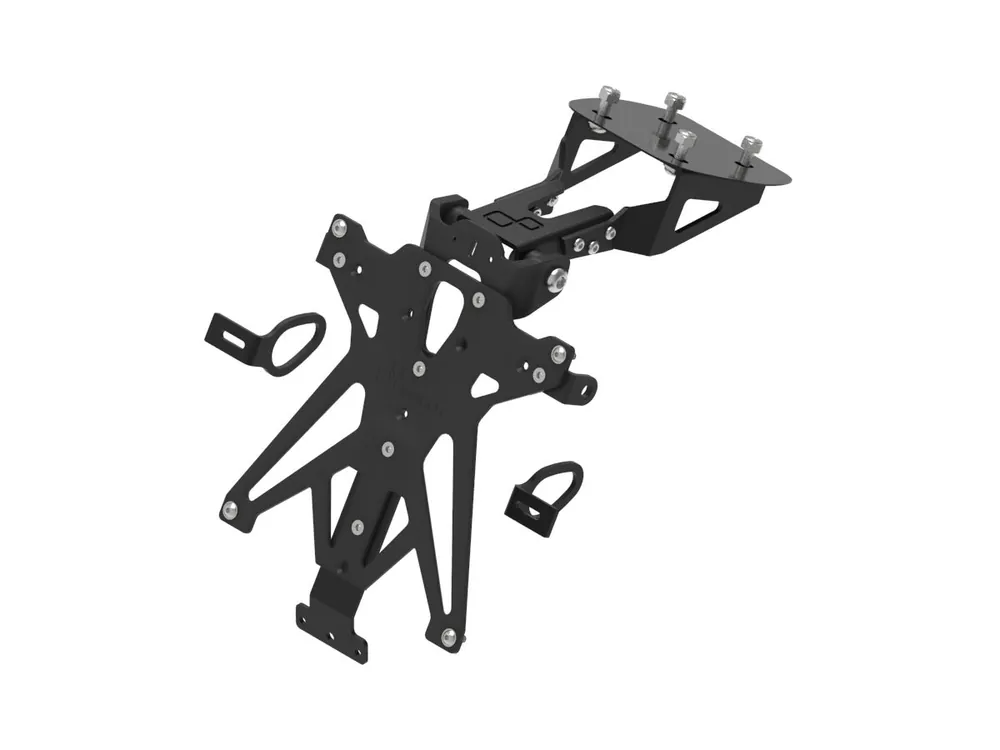 PORTATARGA REGOLABILE ITA/DE/SLO LIGHTECH YAMAHA R125 2014-2018- Direttamente Dal Produttore