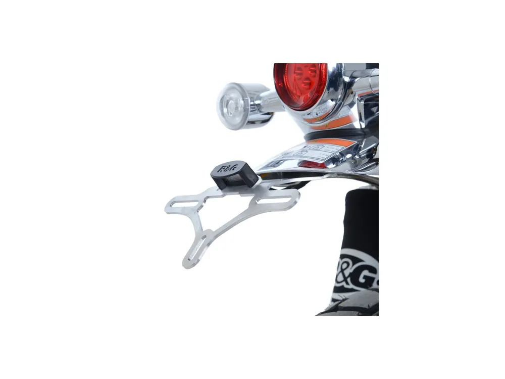 PORTATARGA ALLUMINIO R&G HONDA MONKEY 18-20- Reso Gratuito