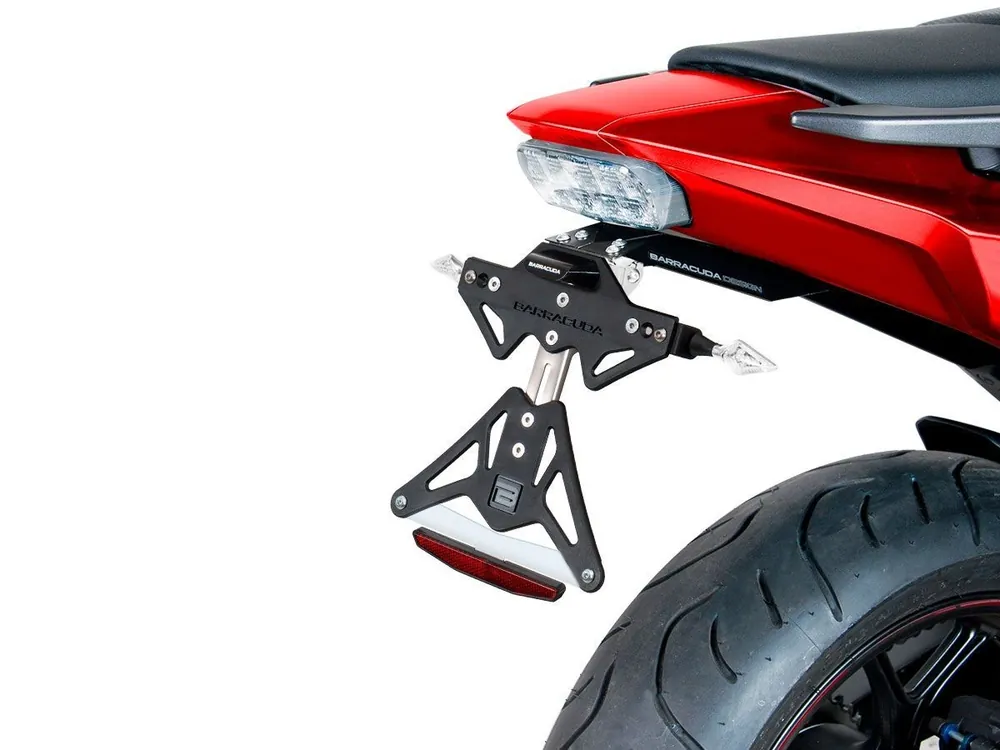 Solo Oggi PORTATARGA BARRACUDA HONDA NC 750S 2015-2018-