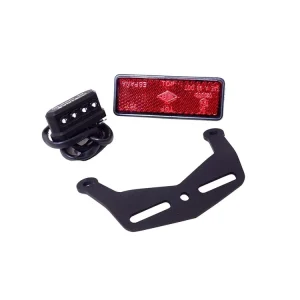 Offerta Speciale KIT LUCE TARGA + SUPPORTO + CATADIOTTRO EVOTECH KAWASAKI Z 750 R 2011-2014-