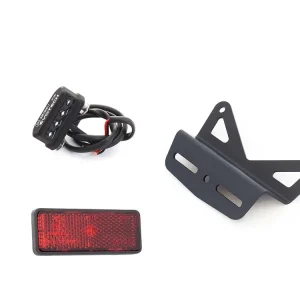 KIT LUCE TARGA + SUPPORTO + CATADIOTTRO EVOTECH DUCATI HYPERMOTARD 1100/ S/ EVO 2007-2015- Saldi