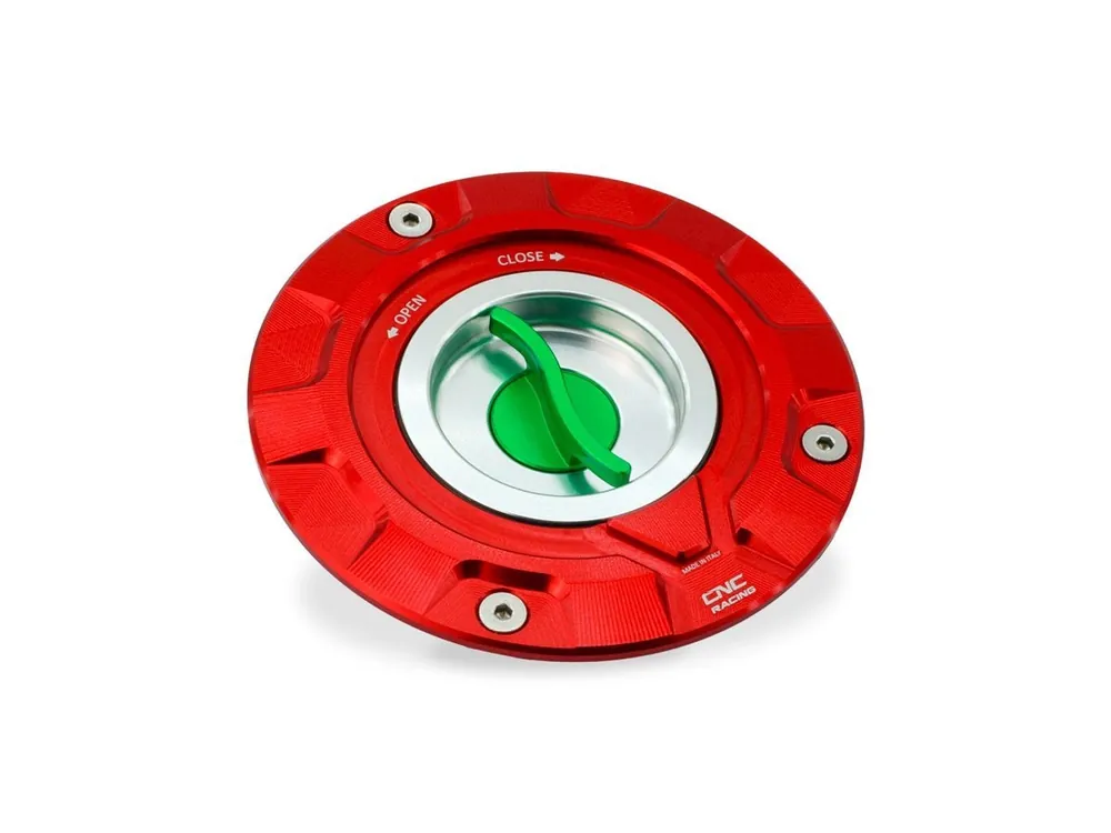Ultima Occasione TAPPO SERBATOIO CARBURANTE TRICOLORE CNC RACING DUCATI PANIGALE V4 / S / R 2018-2024-