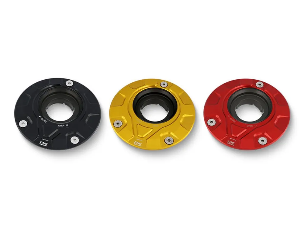 TAPPO SERBATOIO CARBURANTE FLANGIA GEAR CNC RACING APRILIA TUONO V4 R 2011-14- Offerta