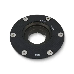 TAPPO CARBURANTE FLANGIA CARBON FIBER CNC RACING TRIUMPH STREET TRIPLE R ABS 2012-14- Offerta Lampo