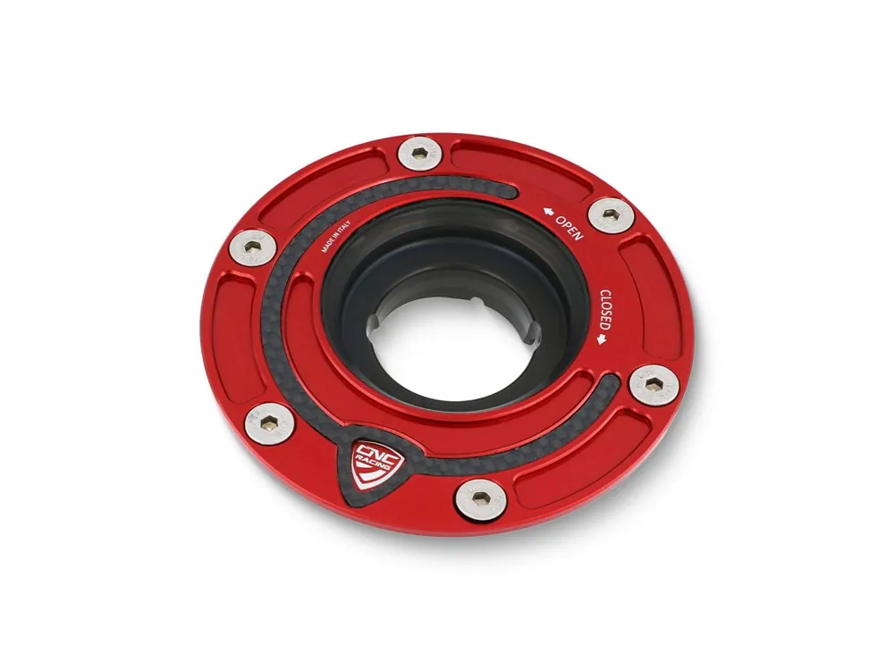 TAPPO SERBATOIO CARBURANTE FLANGIA CARBON CNC RACING MV AGUSTA F3 675 RC 2017-18- Compra Adesso
