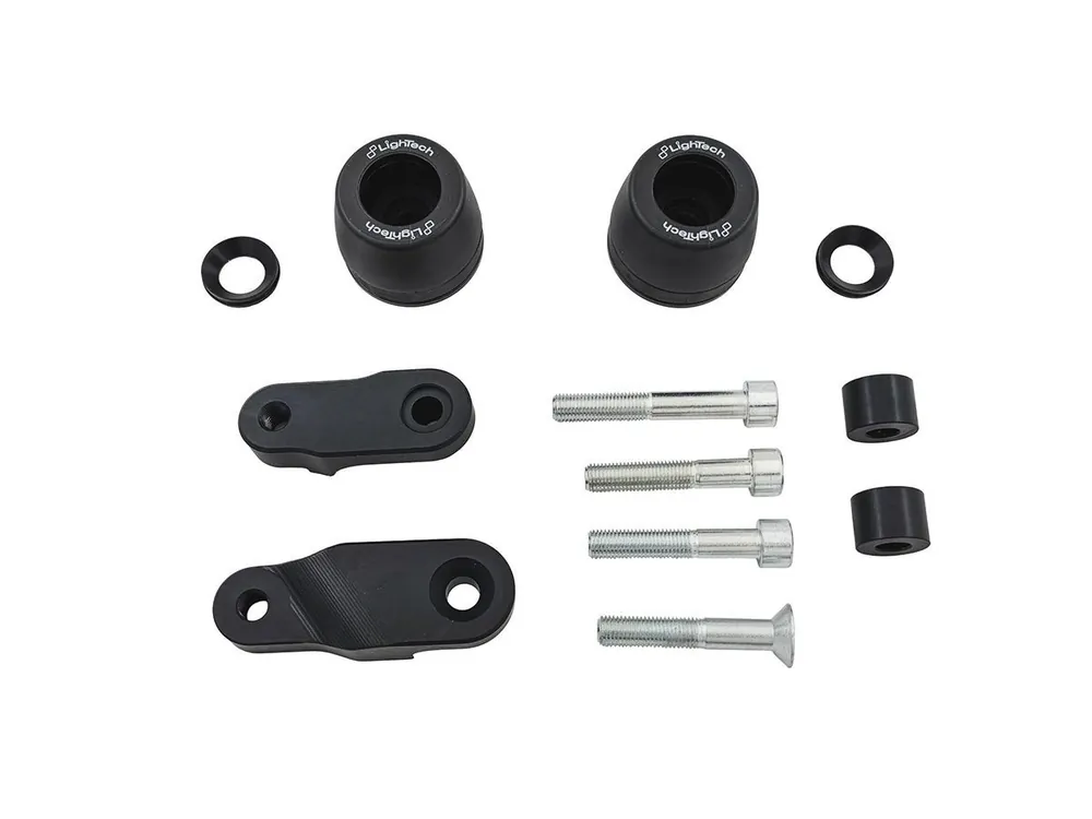KIT PROTEZIONI TELAIO AMMORTIZZATE LIGHTECH SUZUKI GSX-R 1000 / R 2017-2024- Subito Disponibile