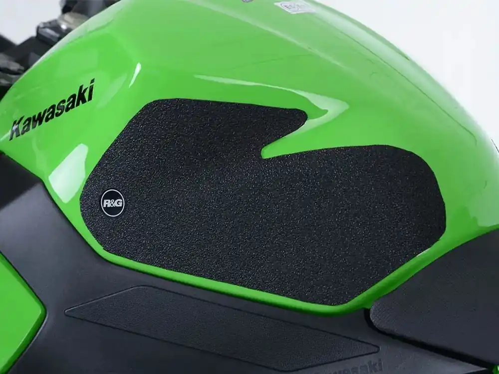 Promozione KIT 2PZ ADESIVI ANTISCIVOLO SERBATOIO R&G KAWASAKI NINJA 500 2024-