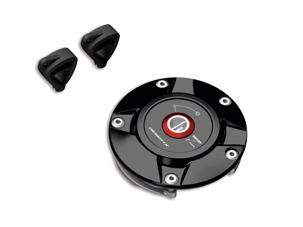 TAPPO SERBATOIO ALLUMINIO RIZOMA DUCATI PERFORMANCE DUCATI DESERT X 2023- Non Perdere