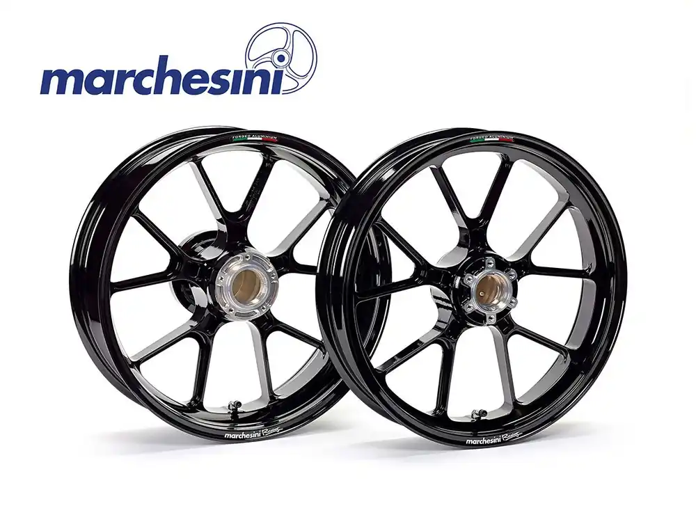 Consegna Rapida COPPIA CERCHI MAGNESIO MARCHESINI M10RS CORSE HONDA CBR 1000 RR ABS 2008-2016-