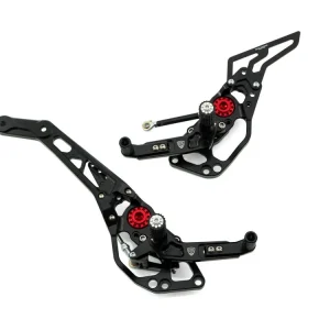 PEDANE REG. PILOTA CNC RACING DUCATI HYPERMOTARD/STRADA 821 2013-15- Offerta Del Giorno