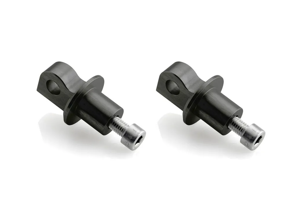 PE676 ADATTATORI PEDIVELLE (PASSEGGERO) RIZOMA YAMAHA FZ1 FAZER 2006-2016- Saldi