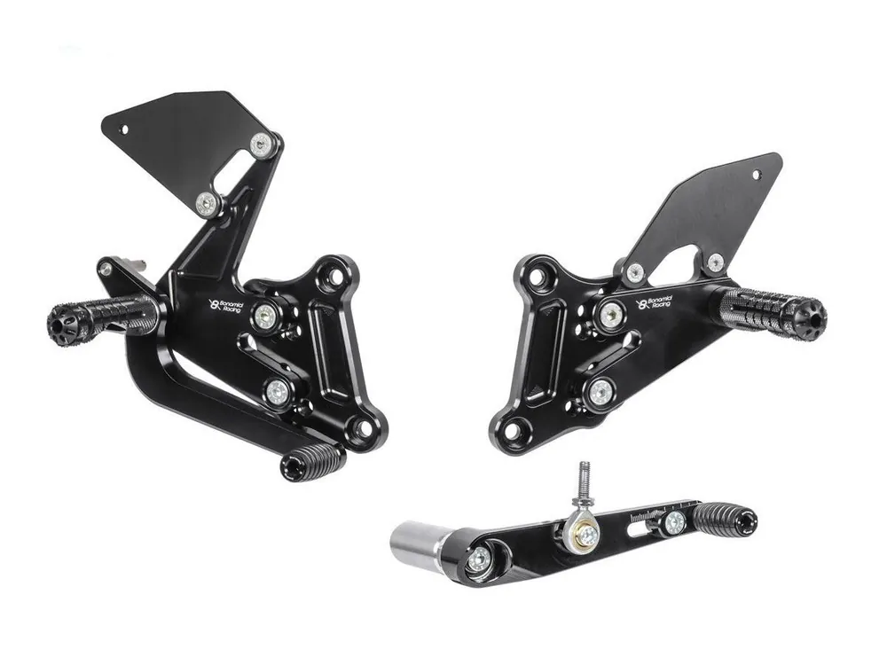 Acquista Ora PEDANE ARRETRATE BONAMICI RACING REGOLABILI HONDA CBR 650 F / CB 650 F 2014-2025-