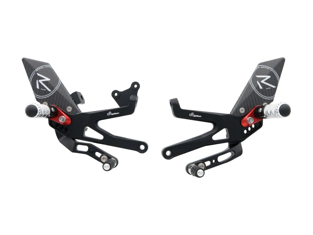 PEDANE REGOLABILI R VERSION LIGHTECH DUCATI PANIGALE V4 R 2019-2024- Occasione