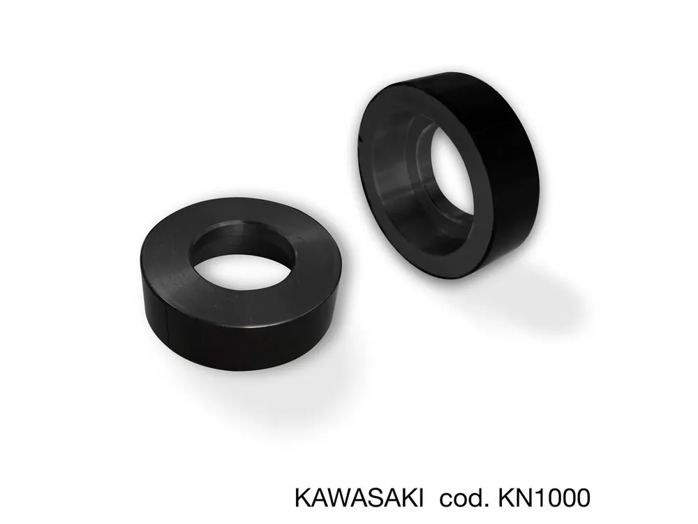 COPPIA ADATTATORI MANUBRIO BARRACUDA KAWASAKI ER6-N 2012-2016- Ultime Pezzi